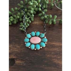 Collier à grappes florales Maxine Ramirez, multi-brins et en argent sterling - Product Image 2