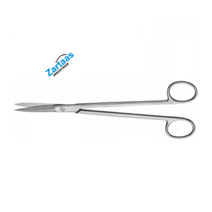 Tijeras de preparación McINDOE de acero inoxidable de alta calidad, fabricante y exportador de instrumentos quirúrgicos rectos de 19cm - Product Image 4