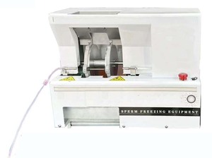 Thú Y Nhân tạo thụ tinh ivf phòng thí nghiệm tự động Kim duy nhất Điền và niêm phong máy cho đông lạnh tinh dịch ống hút lưu trữ - Product Image 2