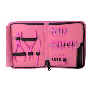 Ensemble complet d'outils professionnels pour extensions de cheveux en acier inoxydable de qualité supérieure avec kit de micro-anneaux pour utilisation en salon - Product Image 4