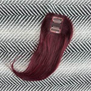 คลิปต่อผมตรงแบบหนีบเพิ่มวอลลุ่ม 12 นิ้ว สีเบอร์กันดี # 99J - Product Image 3