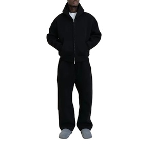 Ensemble de survêtement deux pièces personnalisé pour homme, sweat-shirt à capuche et pantalon de jogging, qualité supérieure, idéal pour le fitness - Product Image 3