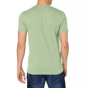 Venta al por mayor de nuevas camisetas de verano de alta calidad de los hombres de moda casual de manga corta 100% algodón camiseta para hombres de corte Suelto - Product Image 6