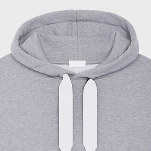 <b>Plain</b> Lightweight <b>Grey</b> Color Cotton Fleece <b>Men's</b> Hoodies Custom Design 100% Soft Cotton <b>Hoodie</b> For <b>Men</b> - Product Image 6