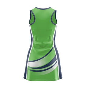 Uniforme de netball réversible imprimé personnalisé, 4 panneaux latéraux, design unique et dernier cri, haute qualité, 100% polyester, séchage rapide - Product Image 6