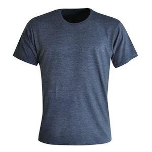 2024 dernier Style hommes T-Shirts Logo personnalisé séchage rapide respirant grande taille microfibre OEM coton matériel formel tricoté - Product Image 5