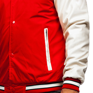 Fabricant de blouson de baseball de haute qualité en chenille brodée pour hommes au collège veste d'hiver personnalisée - Product Image 3