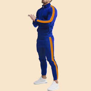 Ensemble de jogging de qualité supérieure Ensemble de pantalons de survêtement et sweat à capuche pour hommes avec logo de haute qualité Pantalon de survêtement en coton et ensemble de sweat à capuche zippé - Product Image 5