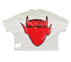 T-shirt 100% coton de haute qualité pour hommes, conception de LOGO personnalisée, t-shirt à col rond côtelé surdimensionné vierge pour hommes - Product Image 2