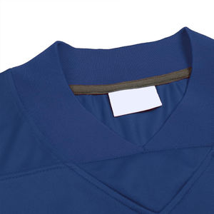 تصاميم جديدة 2026 لقمصان كرة القدم الأمريكية المخيطة بألوان صلبة، الأكثر مبيعًا للشباب للتدريب - Product Image 5