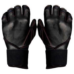 Gants de frappe de baseball design personnalisé OEM Gants en cuir à bas prix du fabricant pakistanais - Product Image 1