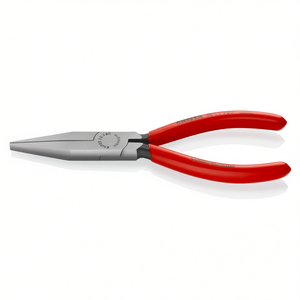 คีมปากยาว Knipex สีดำเคลือบอะโนไดซ์ หัวขัดเงา ด้ามจับเคลือบพลาสติก ปากคีมทรงสี่เหลี่ยมคางหมู - Product Image 2