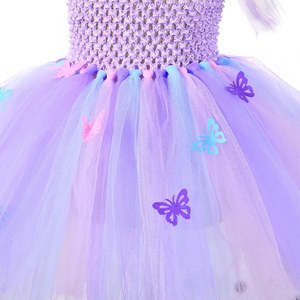 ชุดกระโปรงเจ้าหญิงผีเสื้อสำหรับเด็ก สีม่วง ปาปิยอง ปรินซ์สส์ - Product Image 4