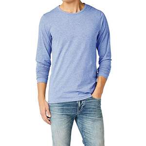 Chemises de golf personnalisées pour hommes 100% coton avec logo brodé, manches longues, décontractées, écologiques et à séchage rapide - Product Image 2