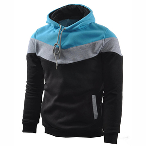 Pull-over pour homme en molleton 100% coton, couleur unie, hiver 2025, logo personnalisé imprimé, léger, haute qualité - Product Image 5
