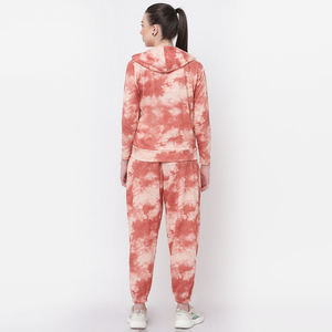 Conjunto Deportivo de Dos Piezas para Mujer, Estilo Hip Hop, Invernal, 100% Algodón, Transpirable, Reversible, Ecológico, con Forro Polar - Product Image 1