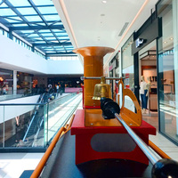 Train de parc à thème électrique sans rails en bois et acier de haute qualité, certifié CE, capacité de 24 enfants, pour intérieur, extérieur, aéroport, jardin