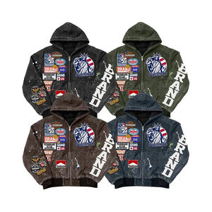 Sudadera con Capucha Personalizada con Estampado de Camuflaje de Hoja de Arce, Sudadera con Capucha de Algodón Grueso con Cierre para Hombre, Impresión por Sublimación, Camuflaje RealTree - Product Image 1