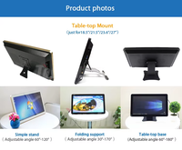 Monitor de Pantalla Táctil Capacitiva Utouch Personalizable de 21.5 Pulgadas IP65 para Uso en Kioscos de Pago de Autoservicio 1920x1080