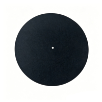 Tapis en feutre haute densité 3 mm universel pour platine vinyle, anti-vibrations, pour lecteur de disques vinyles LP