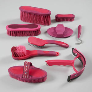 Kit de toilettage pour chevaux personnalisé ensemble de brosses avec sac - Product Image 3