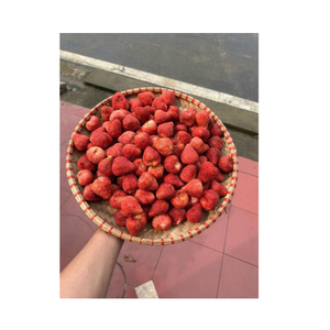 Chips de fresa hechos en Vietnam con textura crujiente Afrutada, larga estabilidad y envío internacional - Product Image 2