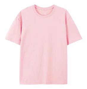 T-shirt d'été en coton décontracté pour hommes, grande taille, sans col avec motif solide, chemises imprimées en flanelle teinte unie pour adultes - Product Image 3