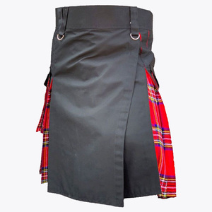 High Quality Custom Men's Scottish Kilt with Trend Styles New Fashionable <b>Musical</b> Instrument <b>Accessory</b> with Logo - Product Image 3
