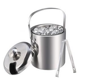 Precios al por mayor Cubo de hielo Fabricante DE LA India Nuevo diseño Excelente calidad Cubos de hielo martillado de cobre - Product Image 5