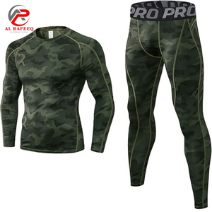 Traje Interior Deportivo para Exteriores, Primavera y Otoño, Manga Larga, con Logotipo Personalizado - Product Image 1