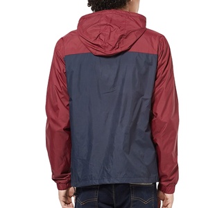 windbreak Best Selling Lightweight <b>Canvas</b> Windbreaker <b>Jacket</b> for Men Custom Color Waterproof Windproof with Hooded 2026 - Product Image 4