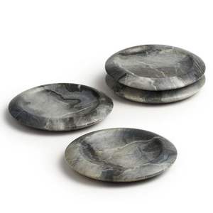 High Quality Antique Design <b>Marble</b> <b>Coasters</b> Classic Style with Premium Craftsmanship Elegant Addition to Coffee Tables - Product Image 4