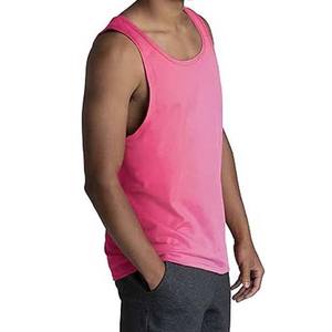 Chaleco deportivo informal con logotipo personalizado de secado rápido para hombre para entrenamiento físico y uso en el gimnasio - Product Image 2