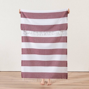 ผ้าขนหนูชายหาดคาบาน่า ตุรกี ลายบล็อกสไตรป์ ขนาด 33x66 นิ้ว - Product Image 5