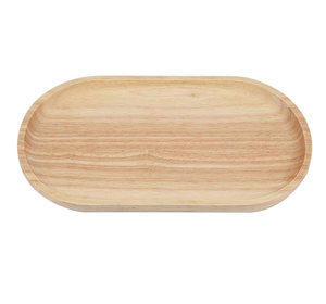 Bandeja de servicio de madera de acacia de alta calidad con asas Bandeja de desayuno de comida de restaurante comercial de calidad superior - Product Image 4