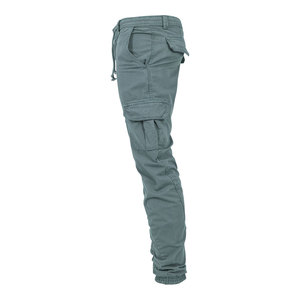 Pantalón Cargo recto ajustado de cintura baja para hombre, ropa de trabajo de secado rápido ecológica de alta calidad, senderismo al aire libre, talla informal para jóvenes - Product Image 2