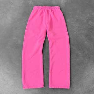 Pantalon de jogging évasé pour homme, décontracté, poids lourd, 430 g/m², hiver, haute qualité, écologique, respirant, polyester/coton, personnalisé - Product Image 4