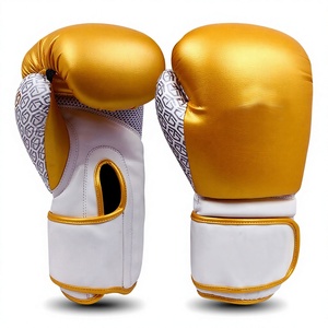 Vente Flash : Protège-poignets de Kickboxing en Cuir PU 6oz, Confortables, Épais, Imperméables, Antidérapants, avec Logo Personnalisé et Sangle de Poignet Ajustable - Product Image 1