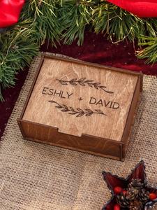 Boîte à souvenirs en bois en gros boîte artisanale en bois inachevée boîte-cadeau de luxe - Product Image 6