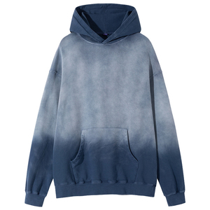 เสื้อฮู้ดกีฬาเก็บความร้อนโอเวอร์ไซส์ผ้าคอตตอน100% ของผู้ชายผ้าขนแกะออกแบบ2025ได้ตามต้องการ - Product Image 1