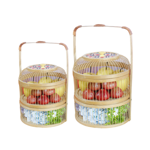 PRODUIT CHAUD Ajoutez une touche de nature à votre maison avec un panier en bambou multi-usages de haute qualité - Product Image 1