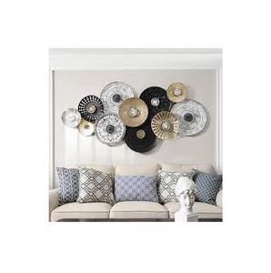 Mur de fer en métal suspendu Arts décors à la maison feuille de fer forgé Style personnalisé pour chambre salon décoration murale Arts muraux en métal - Product Image 5