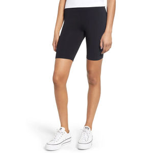 Mini pantalones cortos deportivos personalizados para mujer, diseño de brisa de verano de algodón sólido con cordón, transpirable, para correr, atletismo, lavado colorido - Product Image 1
