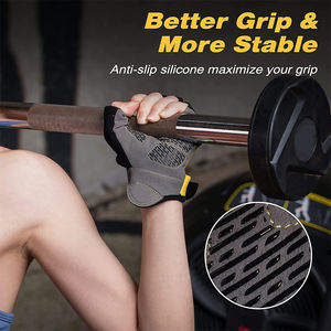 Unisex 2025 Latest <b>Training</b> & Gym Wear Weightlifting <b>Gloves</b> with Customized Logo for Unisex <b>Weight</b> Lifting - Product Image 3