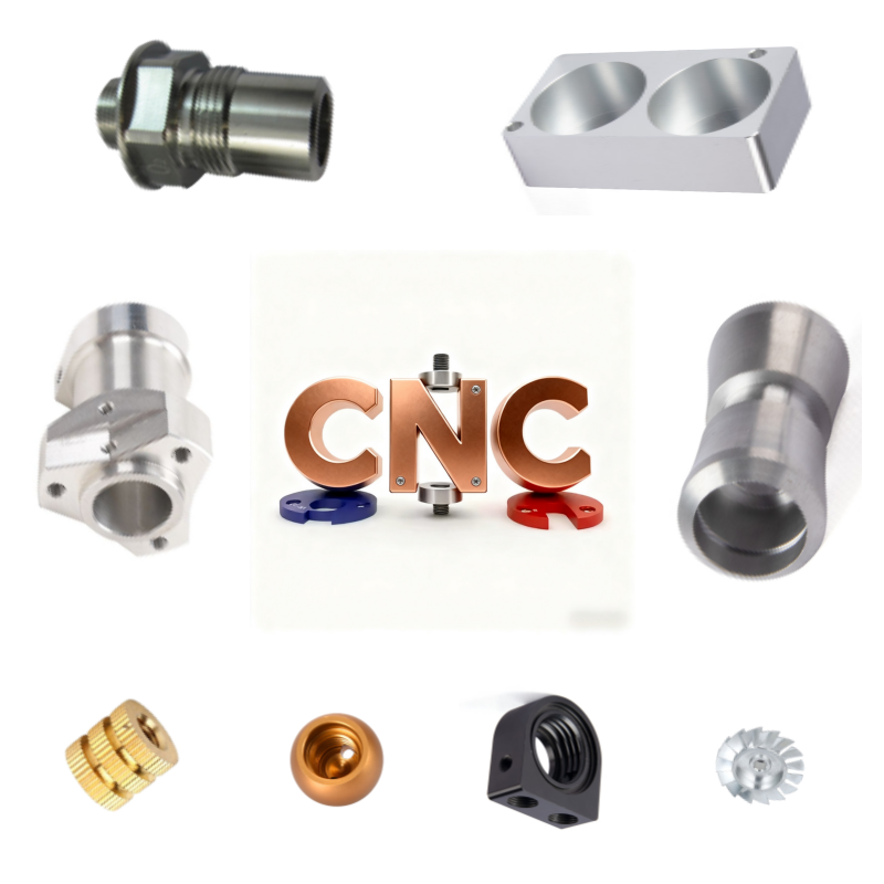 CNC Turning Parts Stainless Steel Machined Components Durable Hardware Production High Efficiency Metal Workshop