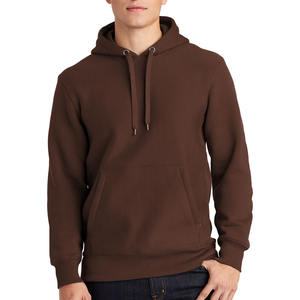 Sweats à capuche pour hommes personnalisés manches longues polyester/coton confortable et respirant de haute qualité pour l'hiver Concevez votre propre blanc - Product Image 1