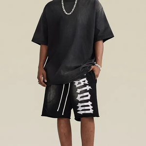 Short de basket-ball pour hommes en maille de fibre de polyester 100% de haute qualité Logo personnalisé Sublimation noir Style décontracté solide respectueux du budget - Product Image 2