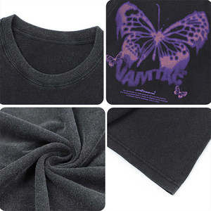 Camisetas informales de alta calidad para mujer, camisetas informales de algodón a la moda con logotipo impreso personalizado para mujer - Product Image 5