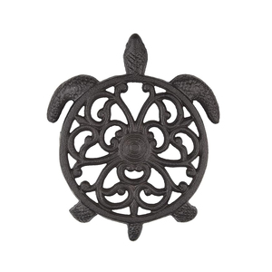 Personalized Design Metallic Black Color Heart Shape Design Modern Size Metal <b>Trivet</b> for Hot Dishes Pot for Home and Kitchen Use - Product Image 4