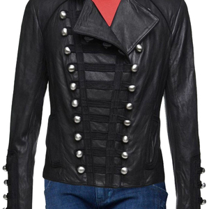 New Style Leather <b>Jacket</b> <b>Slim</b> <b>Fit</b> Stand-up PU Leather <b>Jacket</b> for Man 100% Genuine Sheep Leather Button Style Fashion <b>Jacket</b> - Product Image 3